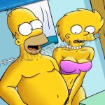 Porn comic The Simpsons. Chapter 4. Os SimpComix. PervComix Sex comic at night Dad