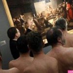 Naked exhibition: Nudes check out nudes at museum