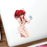High School DxD Nude Rias Gremory Shower Waterproof Sticker
