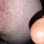 Fucking myself with a dildo and playing with cum