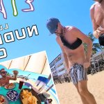 Lunch at a Nude Beach Cafe Fun Beach Walk