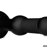 BUTTR Explosive Warhead Anal Dildo Black 27.4cm