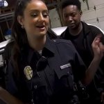 Police Officer Eliza Ibarra Deepthroats Every Big Black Cock