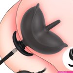 Flower bud inflatable anal plug SM anal expansion