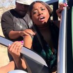 Uber driver picks up sexy teen and fucks her in public