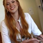 Catching my redhead big titty coworker masturbating in...