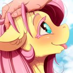 Fluttershys Blowjob comic porn