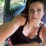 Public pussy play in the park