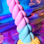 Pretty Unicorn Fantasy Dildo With Suction Cup