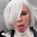 2B Gets Her Tight Pussy Fucked in All Positions and Takes Cum on Her Face