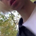 Cute Russian Boy Masturbating in a Public Forest and Pee Outdoors