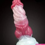 6.89in Liquid Silicone Monster Fantasy Dildo For Couples Solo Anal Pla