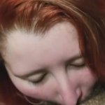 Chubby Redhead Doing A Deepthroat