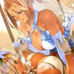Wallpaper : illustration anime big boobs dress gloves cartoon lying down cleavage lesbians ecchi brides mangaka undergarment 1446x2046