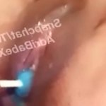 Popsicle in some warm squirting pussy
