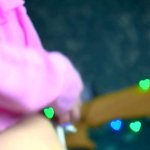 Elizabeth Liones tests a new glass dildo