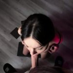 Seduced Huge-chested Student Into Deep Throat Blowjob