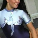 Gymnast women Samantha flexible