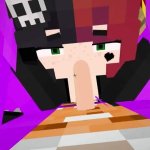 Minecraft Jenny Mod! Face-fucking a big titty goth girl Ellie!