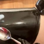Latex Dildo Cum Eating Anal Plug User Request: Amateur Porn feat. Fetish Couple