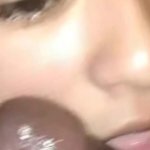 Latina girlfriend face fucked and gags on my dick huge cum shot facial