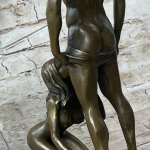Bronze Nude Women Man Erotic Abstract Art Sexual Naked Figure Sculpt