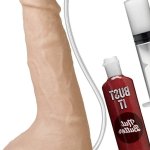 Doc Johnson: Bust It Squirting Realistic Cock 21 cm ljus frn Doc Johnson
