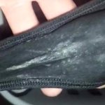 Found two dirty panties in laundry