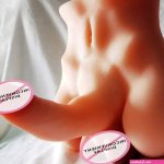 Factory Realistic Lifelike Dolls for Female Masturbator Telescoping Huge Dildo with Tight Anal 2 in 1 Unisex Masturbator Sex Toy