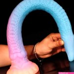 Extra Long Textured Anal Plug: Sculpted Serpent... From Gou06 30.03