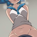 Lana SunMoon vs Swimmer Pokemon