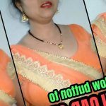 Manju Marathi Bhabhi hot orange saree boobs show in video dance
