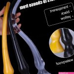 Newest Super Long 60cm Anal Whip Tentacle Dildo
