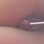 Lollipop pussy is 2x as sweet