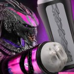 Predator 7.25 Inch Deep Alien Fantasy Stroker