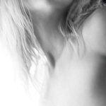 Elegant busty celebrity model nude photoshoot