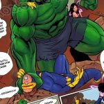 Porn comic Hulk Fucks Our Heroines. Hulk Fode Nossos Herois XXX. HQPorno Sex comic Hulk lost control