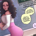Quadrinhos porno do Brasil: A professora safada