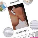 : KLOTFD Sexy Lesbian Poster Nipple Kiss Canvas Painting Posters And Prints Wall Art for Living Room Bedroom Decor 08x12inch20x30cm Unframe-style: Posters Prints