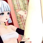 Yanfei and Kamisato Ayaka and Aether intense sex.