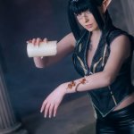 Model Happy Manek happymanek in cosplay Shadowheart from Baldurs Gate