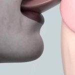 Harley Quinn LICKS DILDO SWEETLY. bySmiled
