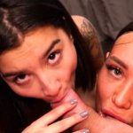 Double blowjob with beauties. Deep Throat. by Murkovski