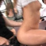 Hot public sex scene on the bus!