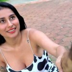 Inkapillada in Colombia to rich latina whore exhibitionist with big tits.