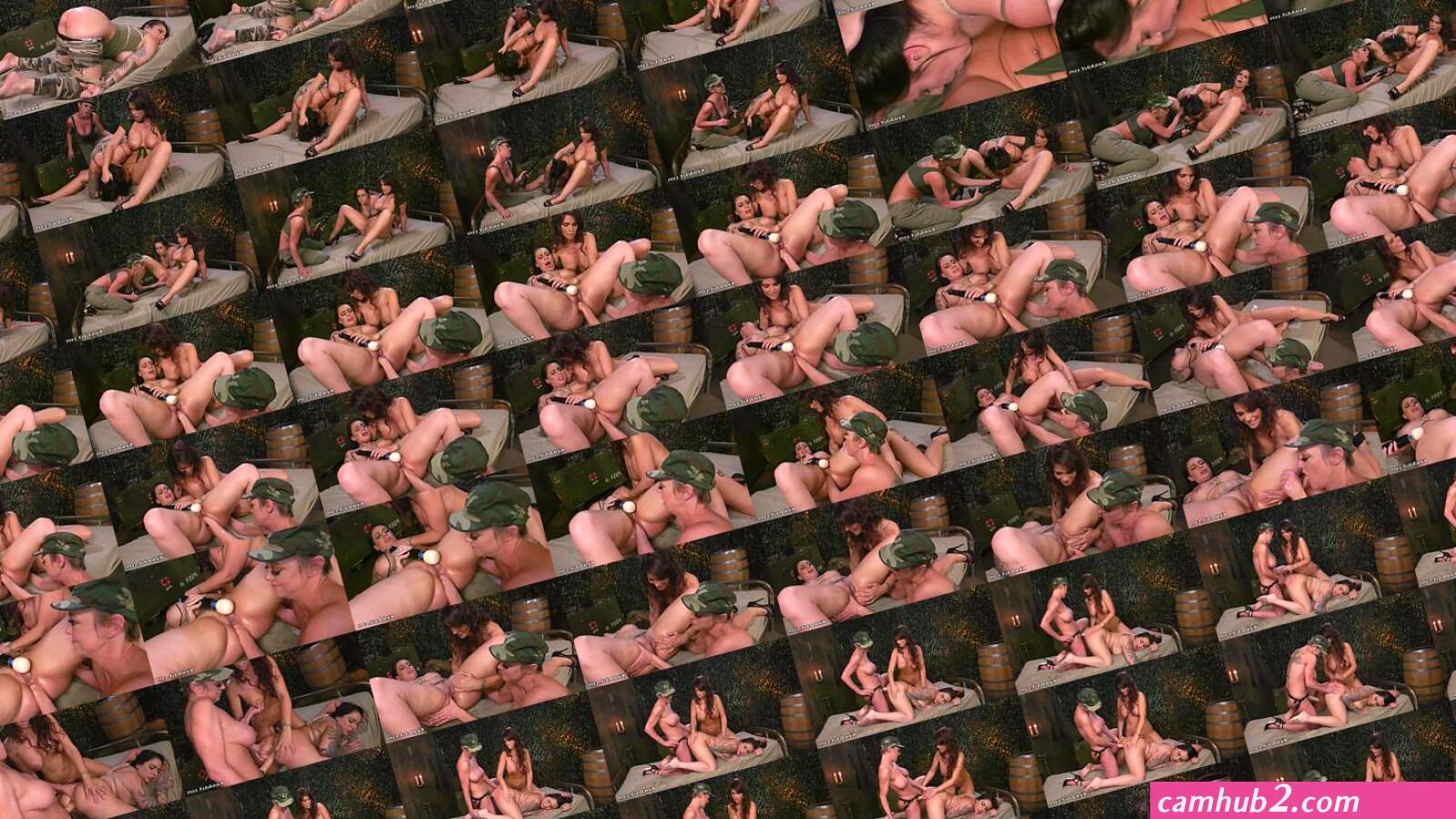 Lesbian soldiers anal fisting threesome (photos)
