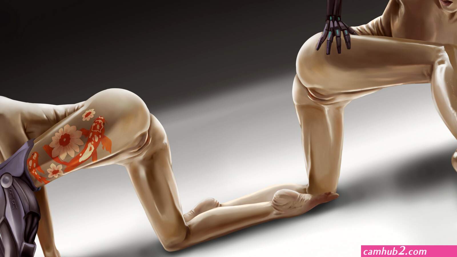 Naked robots (photos)