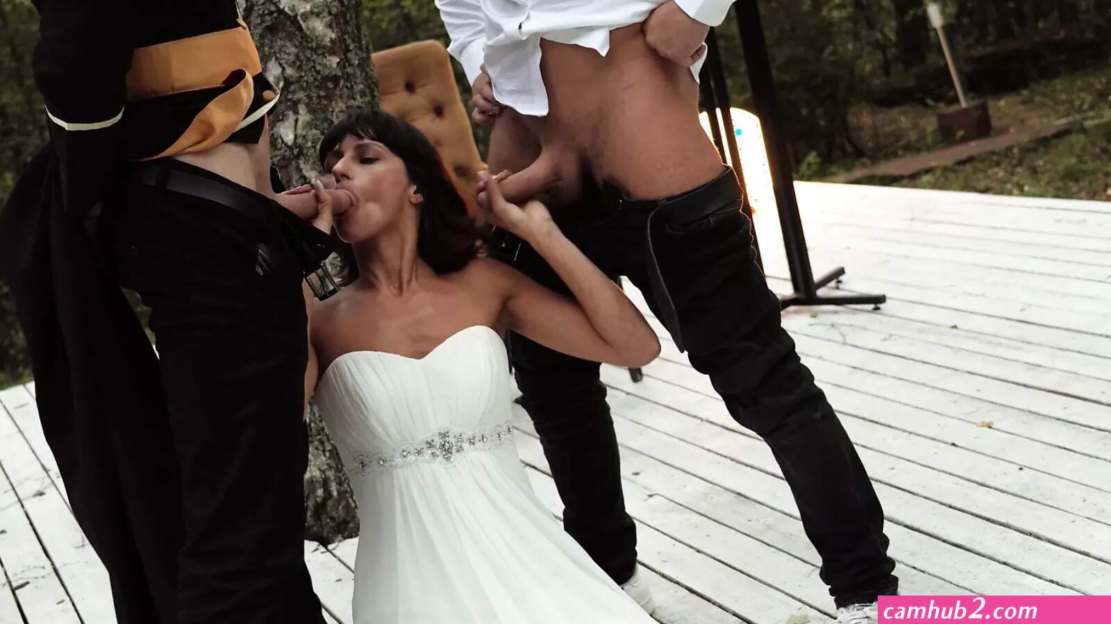 The groom fucked the bride (photos)