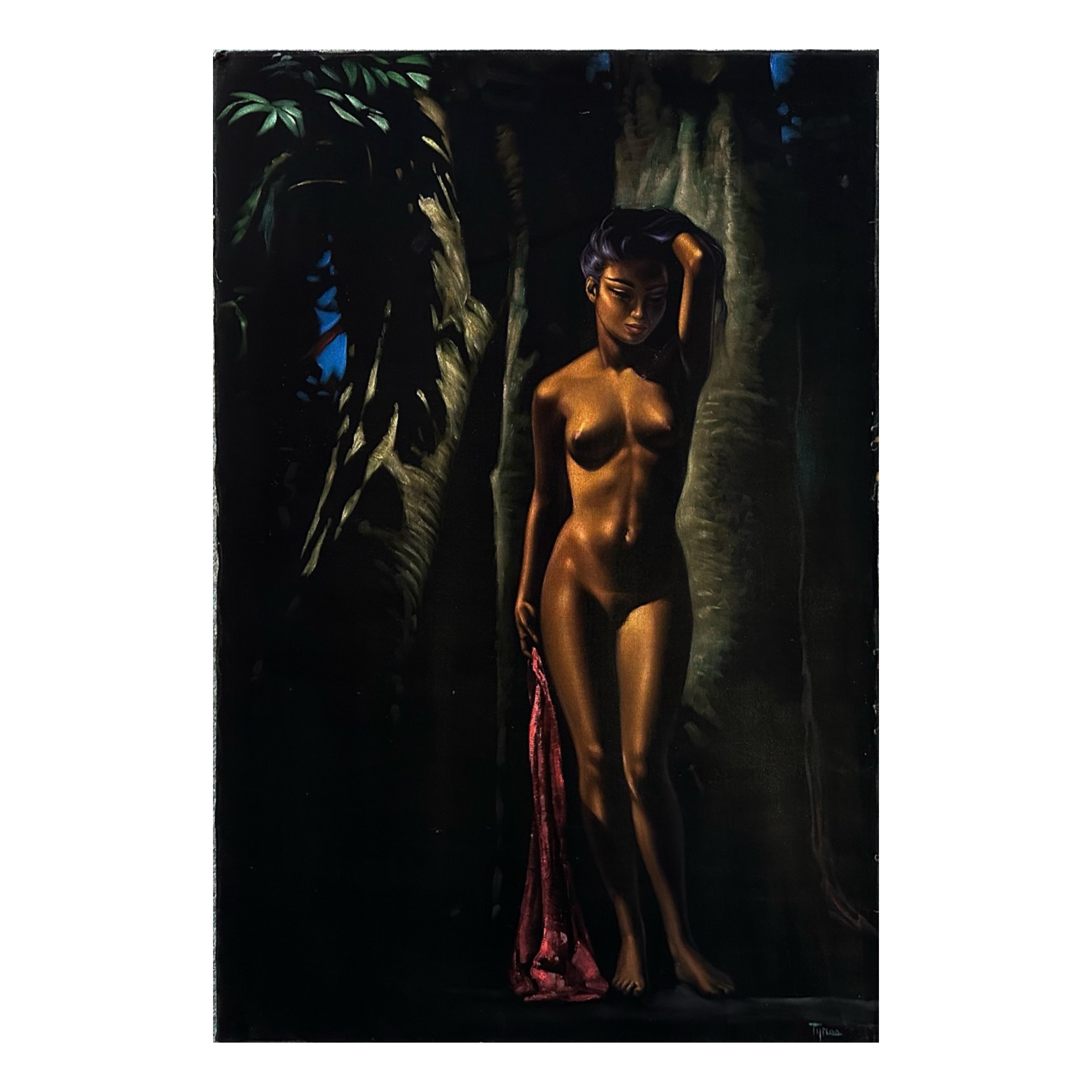 Nude in jungle (photos)