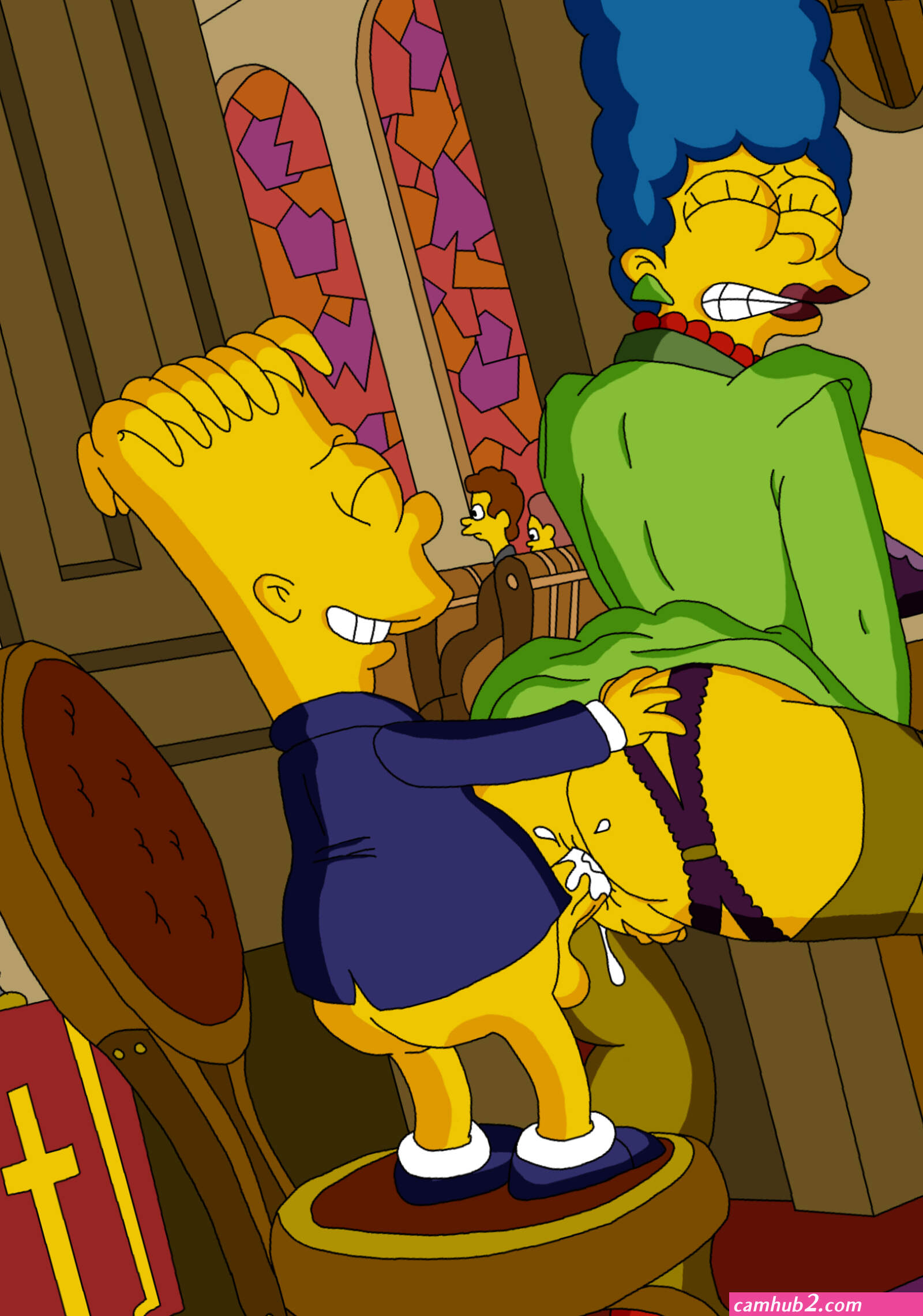 Simpsons marge and bart porn (photos)